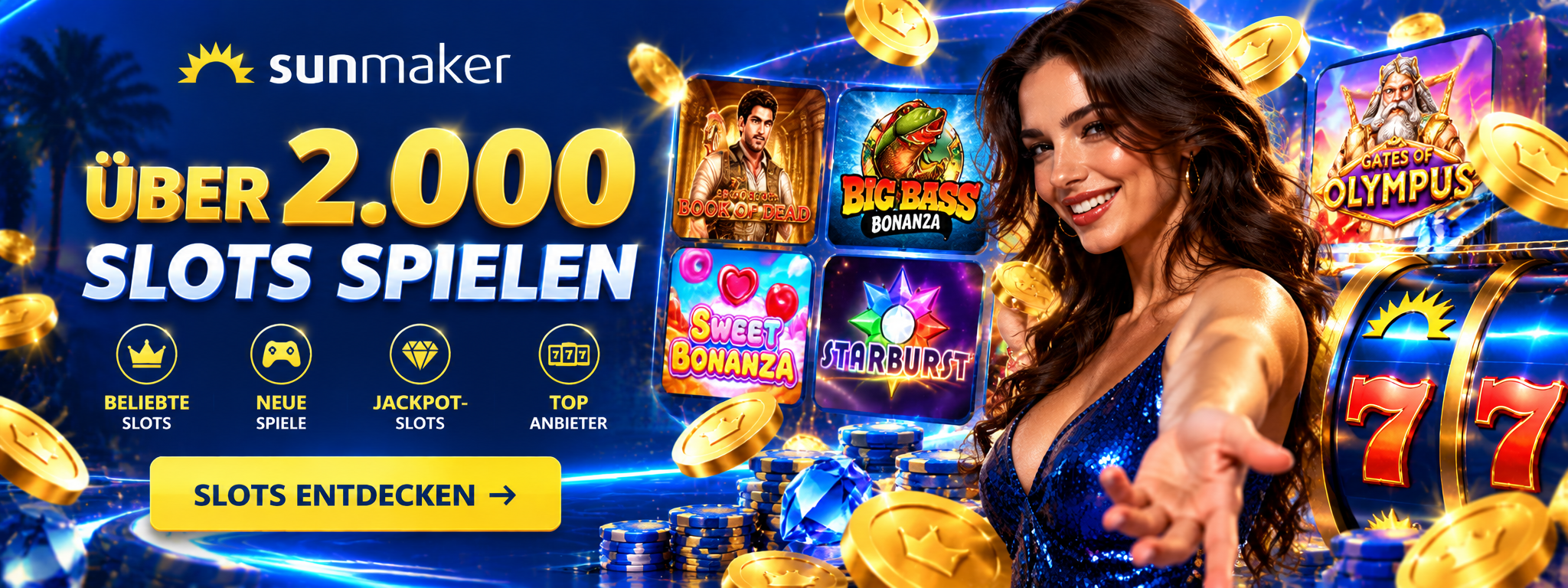 Sunmaker Casino Bonus & Freispiele